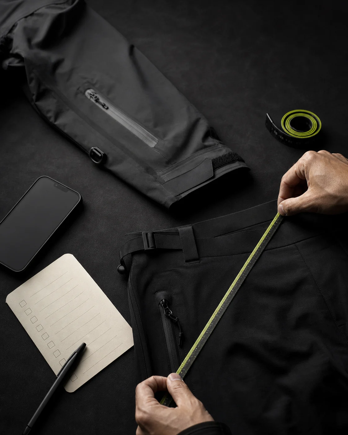 Clothixpack sizing checklist for product pages