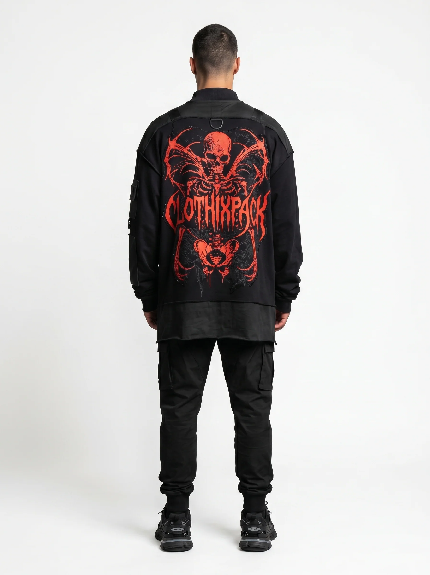 Cowl Technical Hoodie 2 - Clothixpack hoodies product image