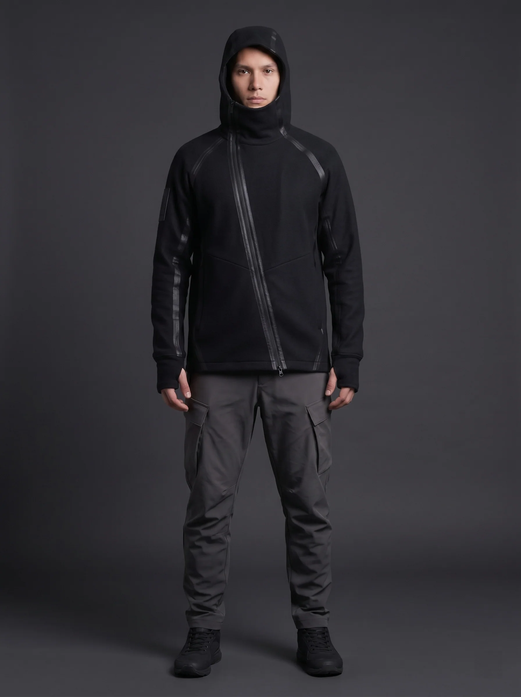 Arc Zip Hoodie 1 - Clothixpack hoodies product image