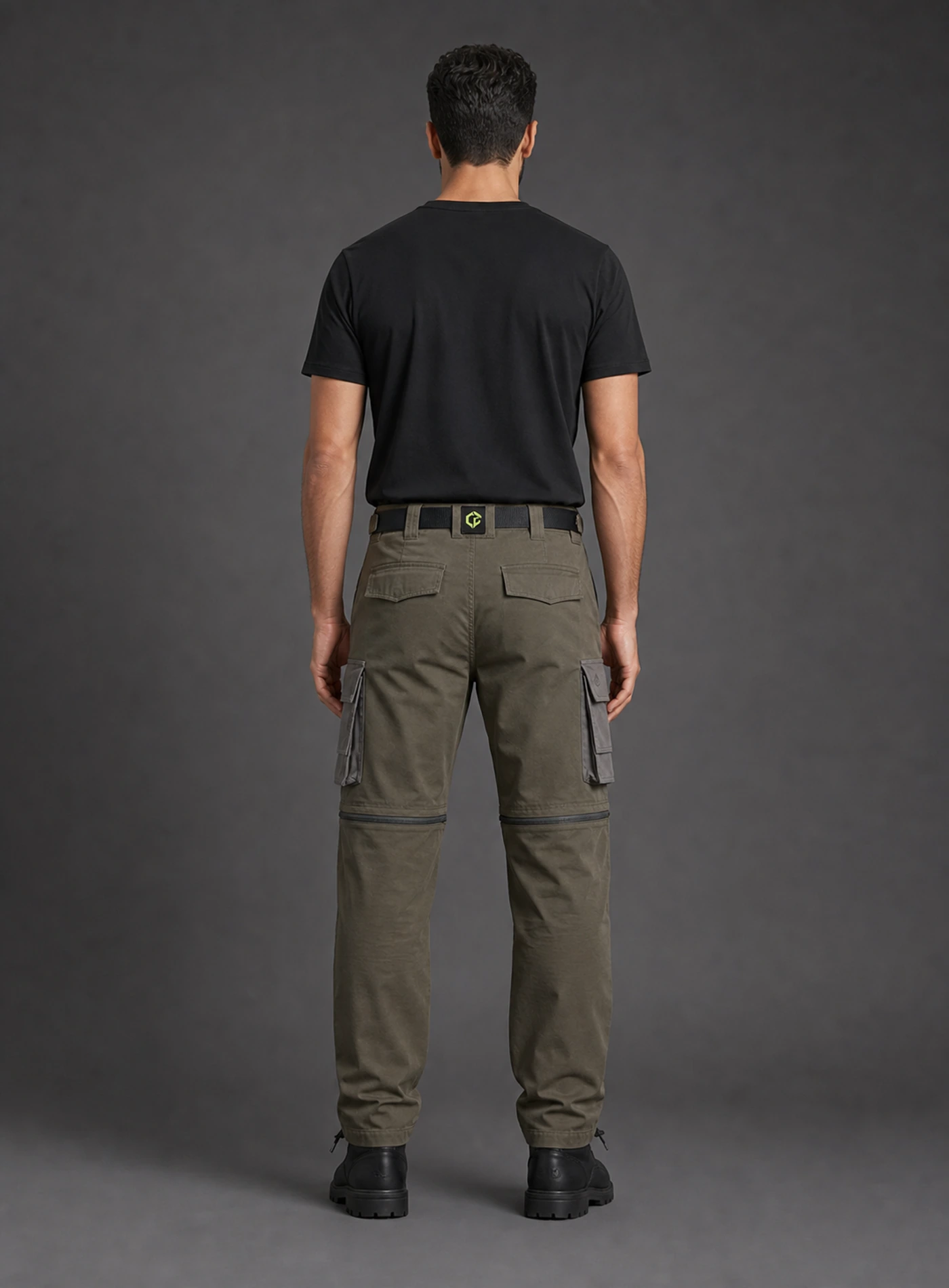Nomad Convertible Cargo back view showing rear construction