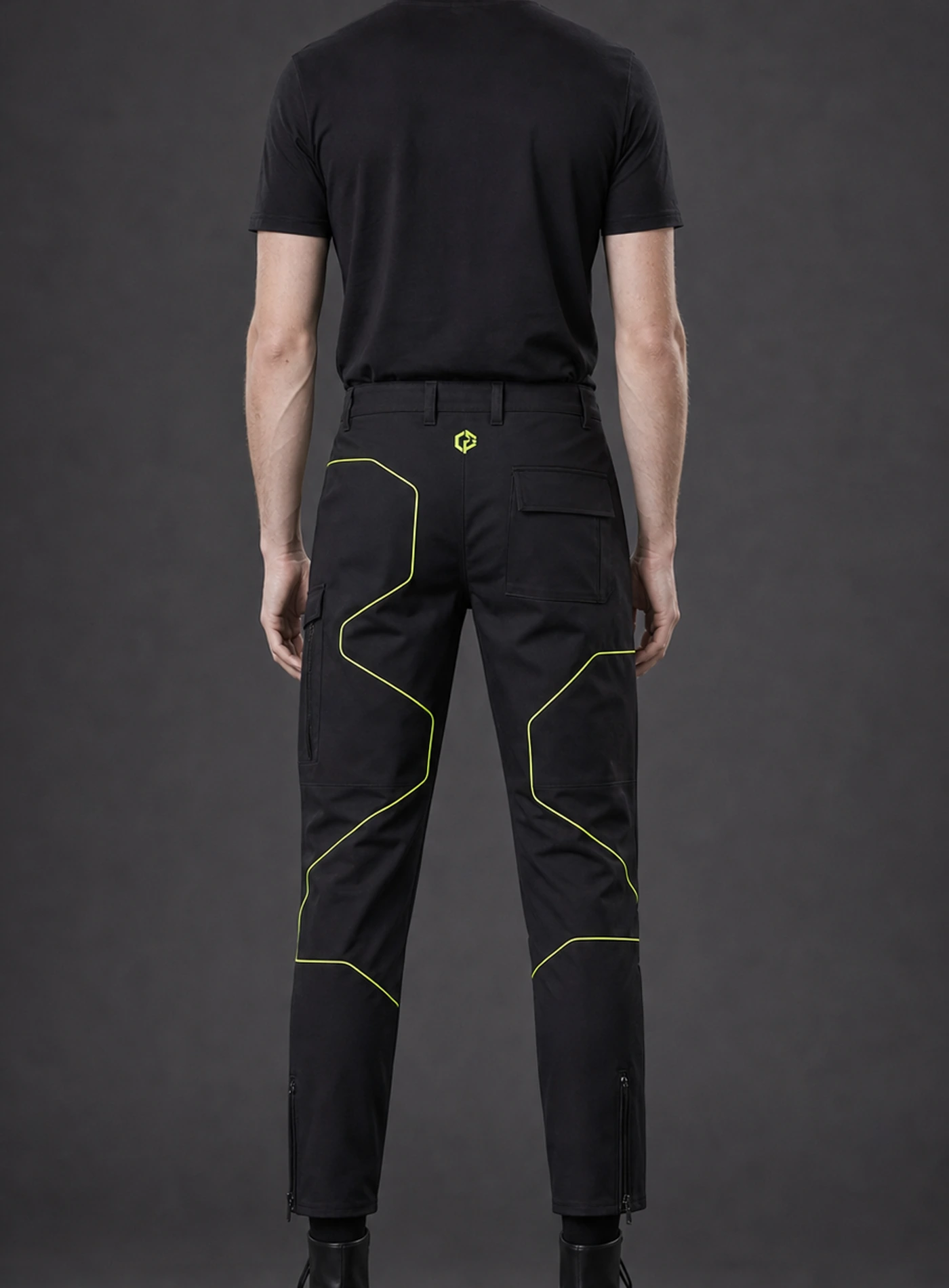 Circuit Articulated Pant back view showing rear construction