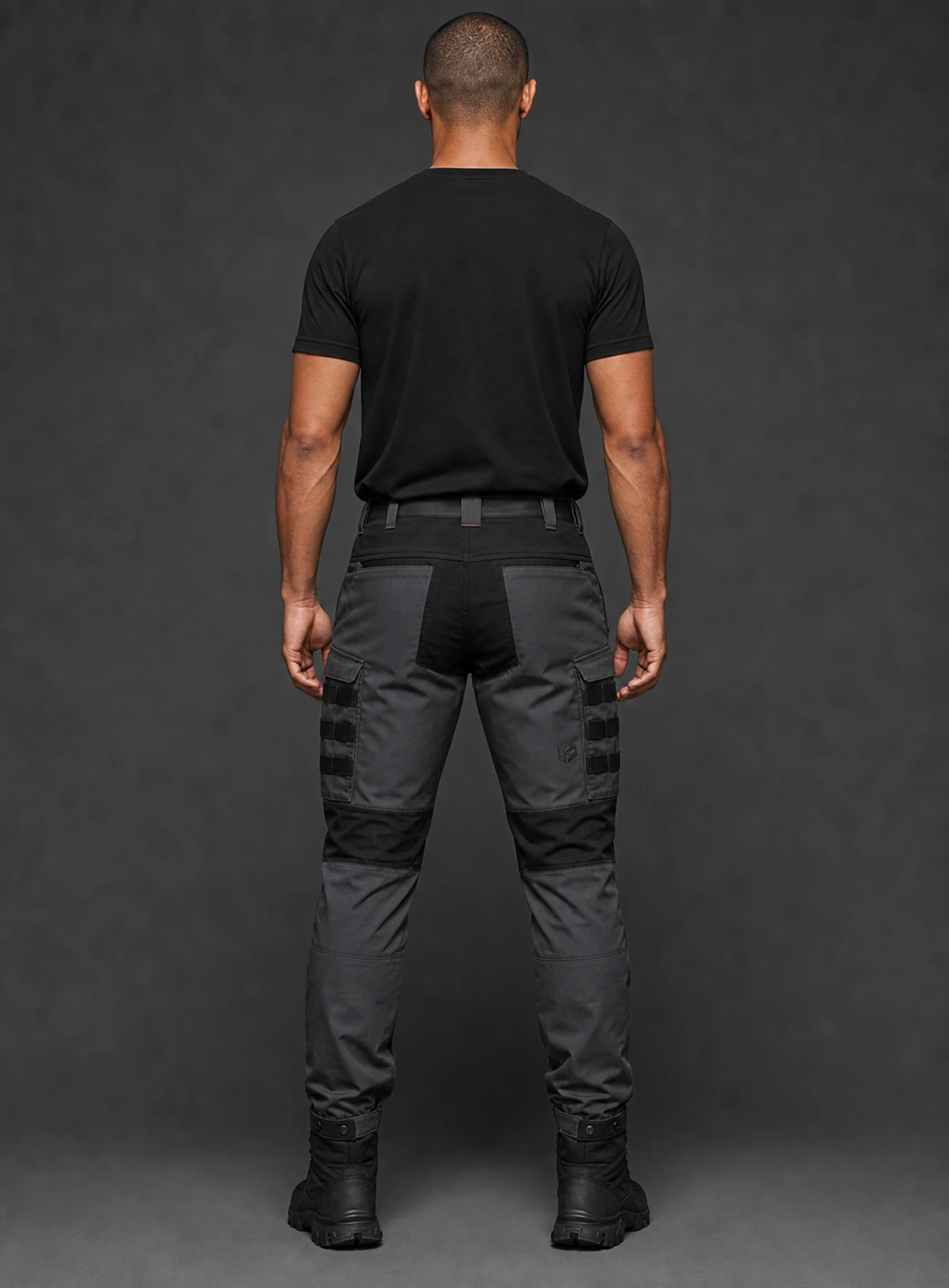 Forge Rail Tactical Pant back view showing reinforced seat panels