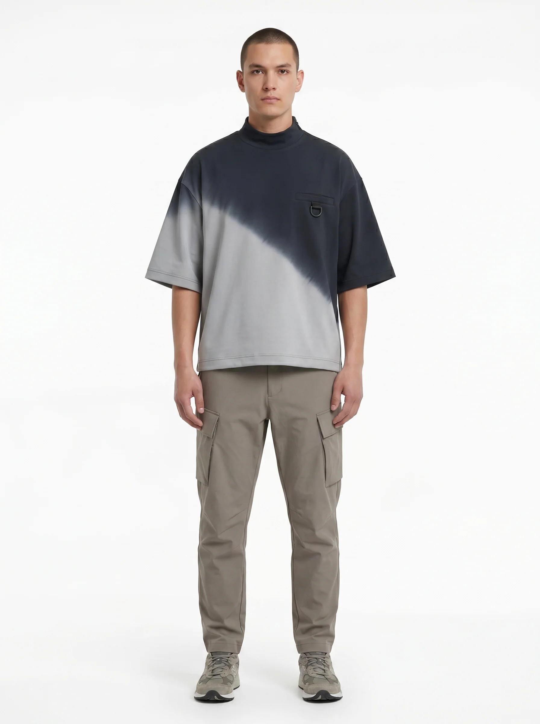 Keel Mock Neck Shirt 1 - Clothixpack shirts product image
