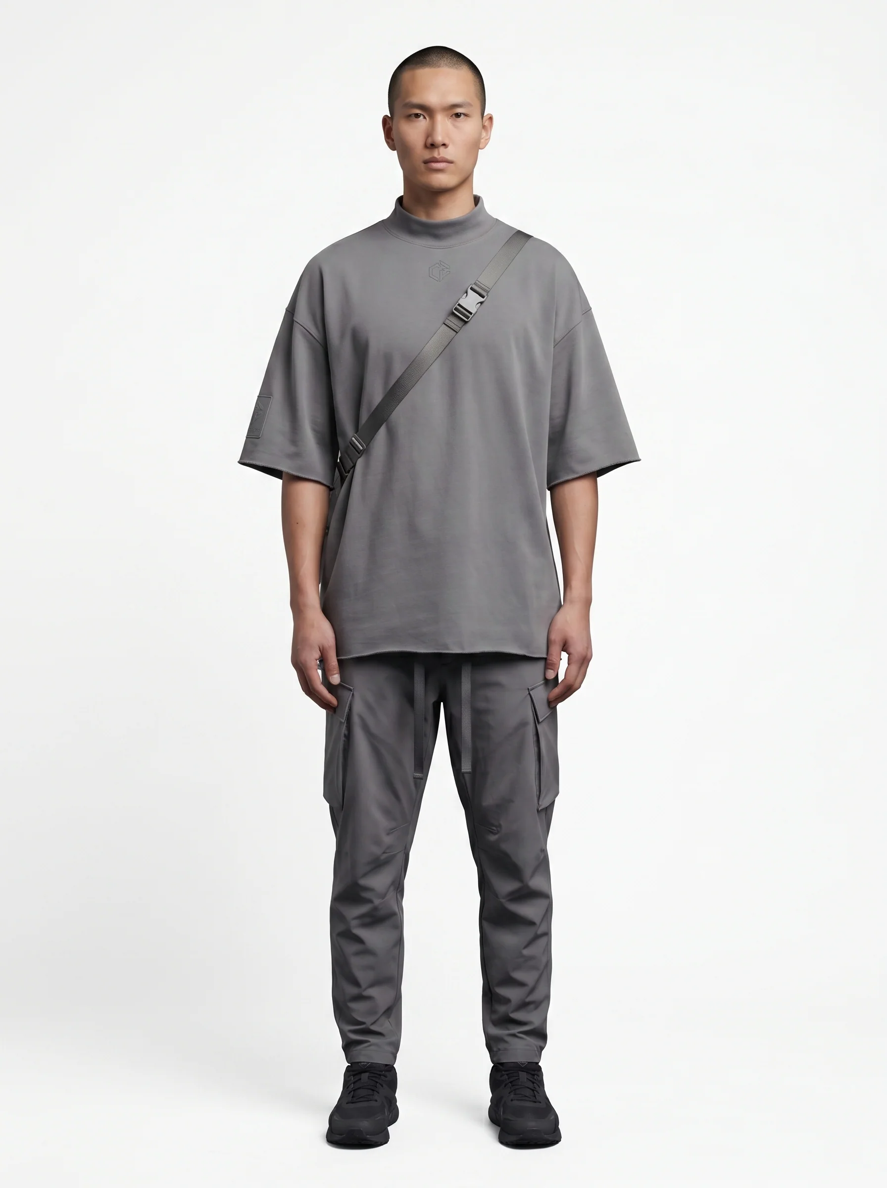 Runtime Mock Neck Shirt 1 - Clothixpack shirts product image