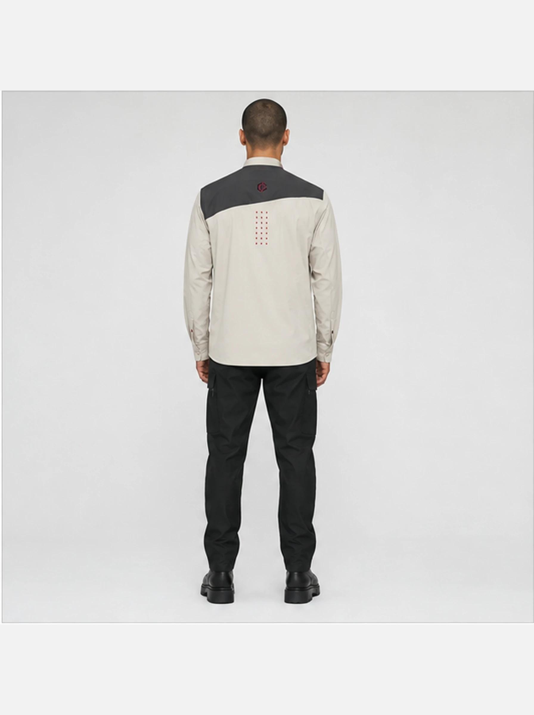 Mica Utility Shirt back view - Clothixpack technical shirt